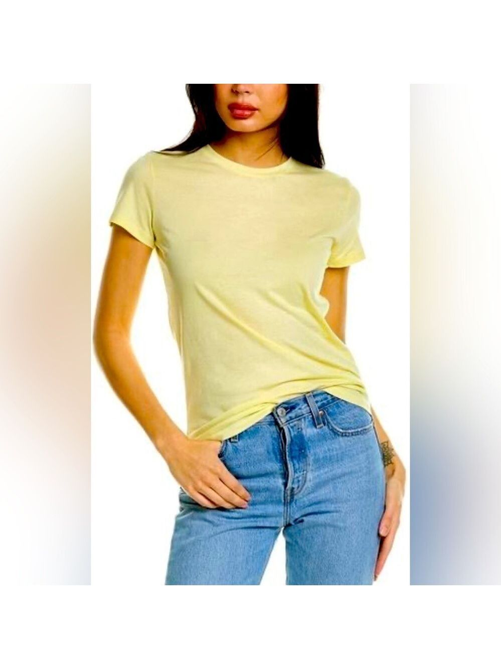 NWOT Vince 100% Cotton Short Sleeve Crewneck Tee Shirt - Size Extra Small